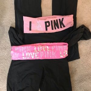 Pink leggings bundle